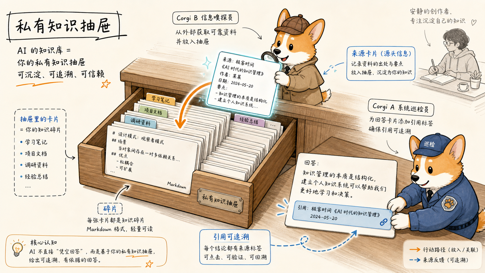 私有知识抽屉 私有知识抽屉